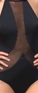 Rare! Victorias secret one piece Mesh swimsuit